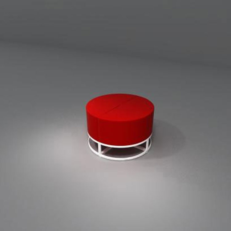 тапациран столче за одмор со складирање